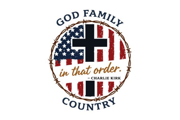 God Family Country Faith T-Shirt Designs