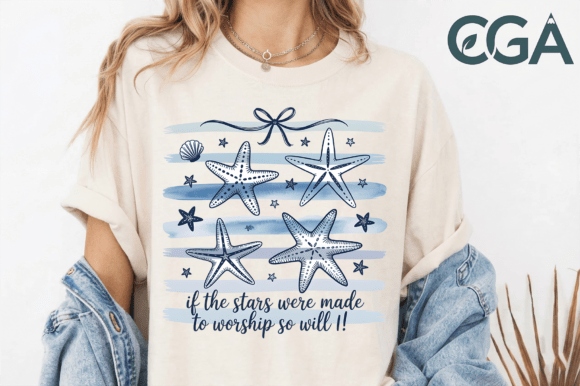 If the Stars Were Made to Worship PNG T-Shirt Designs
