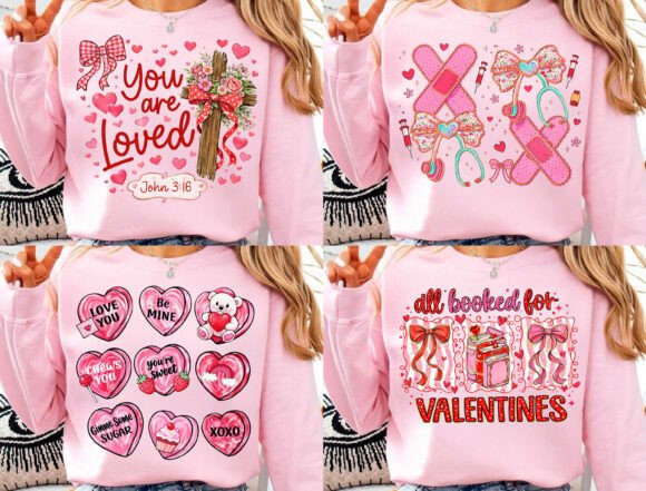 Valentine PNG Sublimation for T-Shirt Designs